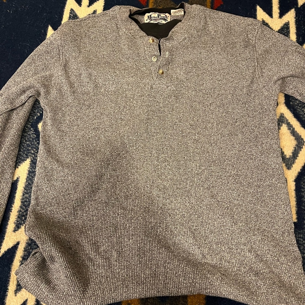 Grey cold weather long sleeve